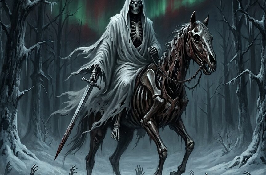 Solgun Atlı: Kuzey Işıklarının Sustuğu Yerde Zamanın Donması