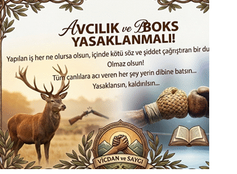 Avcılık ve Boks Yasaklanmalı / Aşk Yazarı Mustafa Çifci