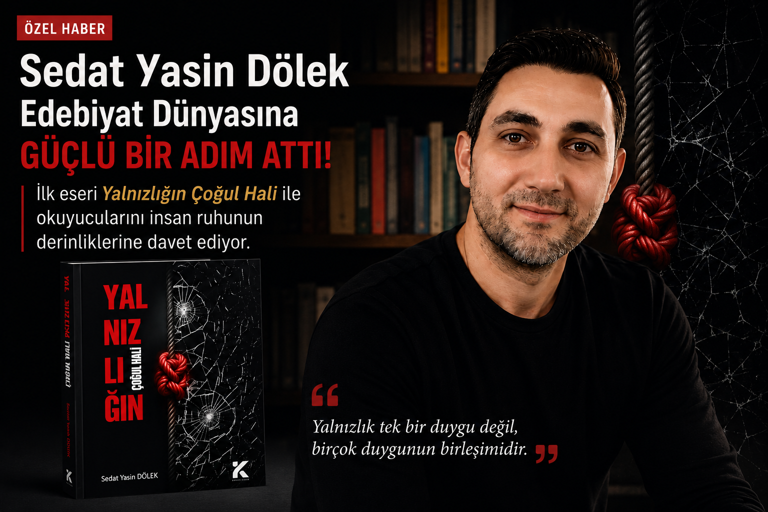 Sedat Yasin Dölek Kimdir? Yalnızlığın Çoğul Hali ile Edebiyat Dünyasına Adım Attı