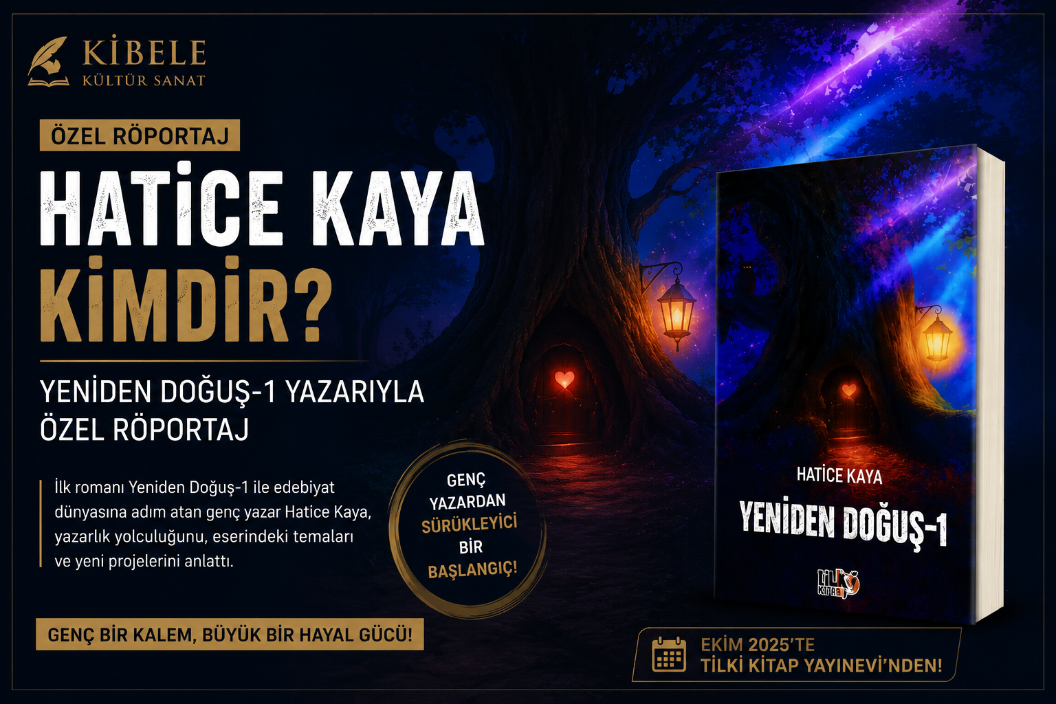 Yazar Hatice Kaya Kimdir? Yeniden Doğuş-1 Yazarıyla Özel Röportaj
