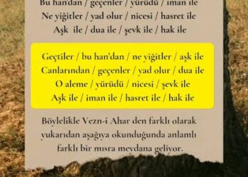 Melik Karesel Matris Şiir Modeli